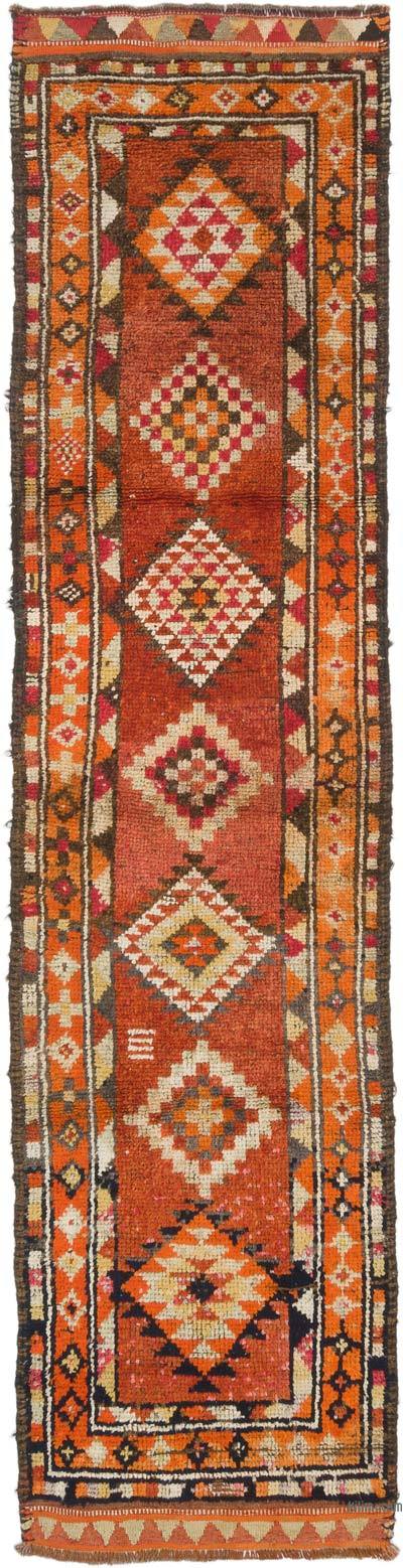 Alfombra Vintage de pasillo - 85 cm x 346 cm