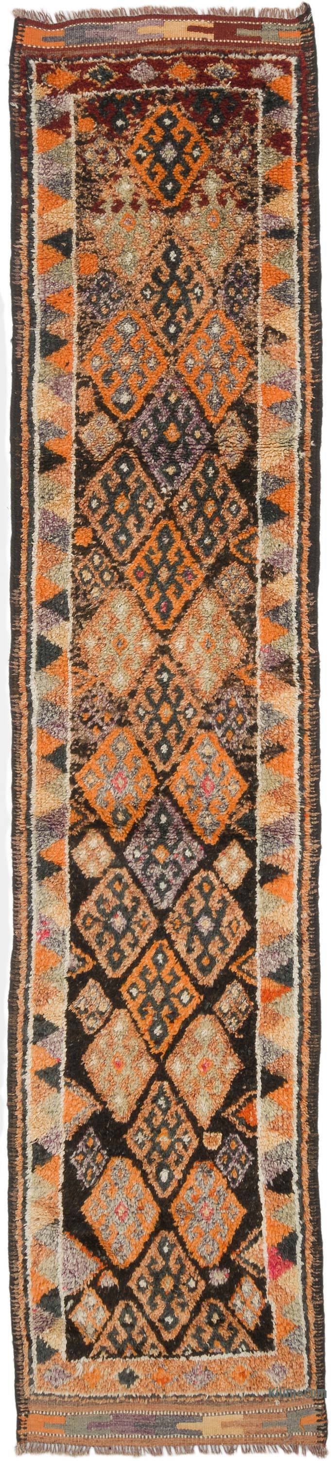 Vintage Anadolu Yolluk - 84 cm x 380 cm - K0070292