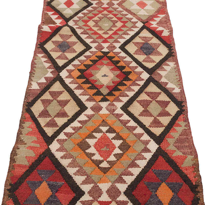 Vintage Anadolu Kilim Yolluk - 82 cm x 308 cm - K0070299