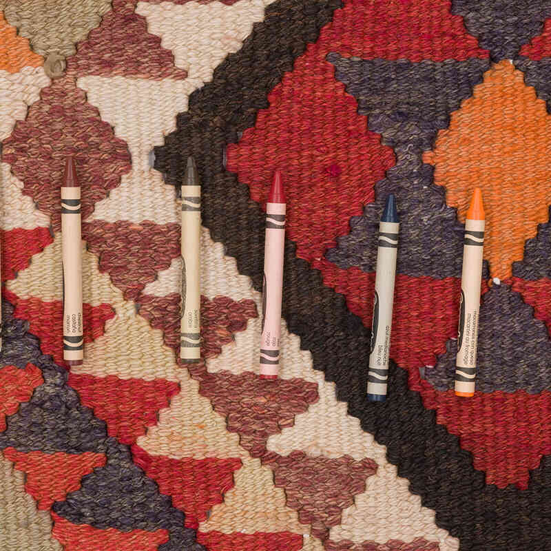Vintage Anadolu Kilim Yolluk - 82 cm x 308 cm - K0070299