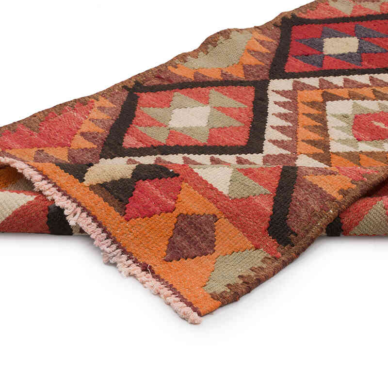 Vintage Anadolu Kilim Yolluk - 82 cm x 308 cm - K0070299