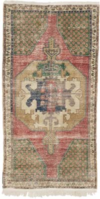 El Dokuma Vintage Hali - 145 cm x 281 cm