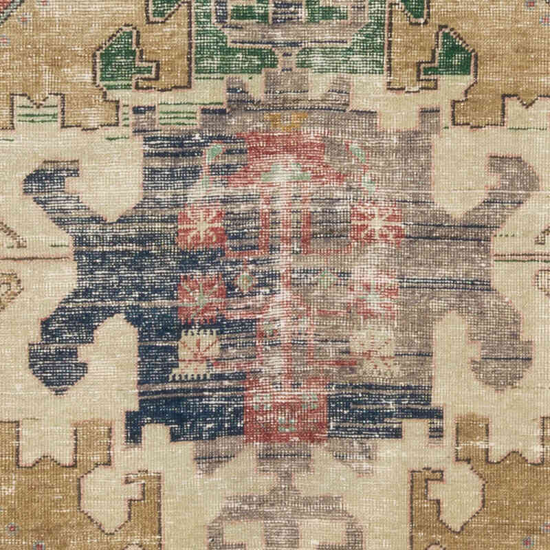 Vintage Turkish Hand-Knotted Rug - 4' 9" x 9' 3" (57" x 111") - K0070300