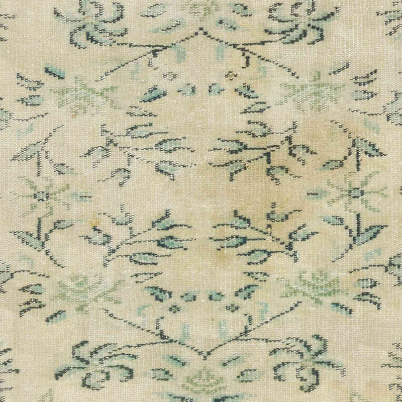 Alfombra Vintage Turca Anudada a Mano - 145 cm x 235 cm - K0070301