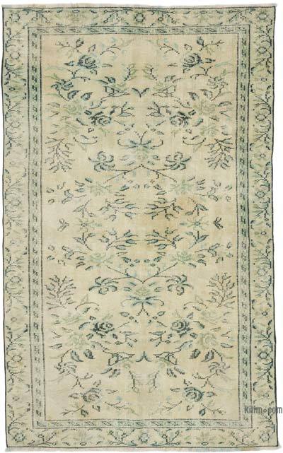 Alfombra Vintage Turca Anudada a Mano - 145 cm x 235 cm