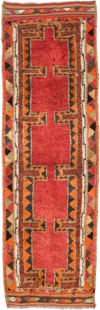Vintage Anadolu Yolluk - 102 cm x 317 cm