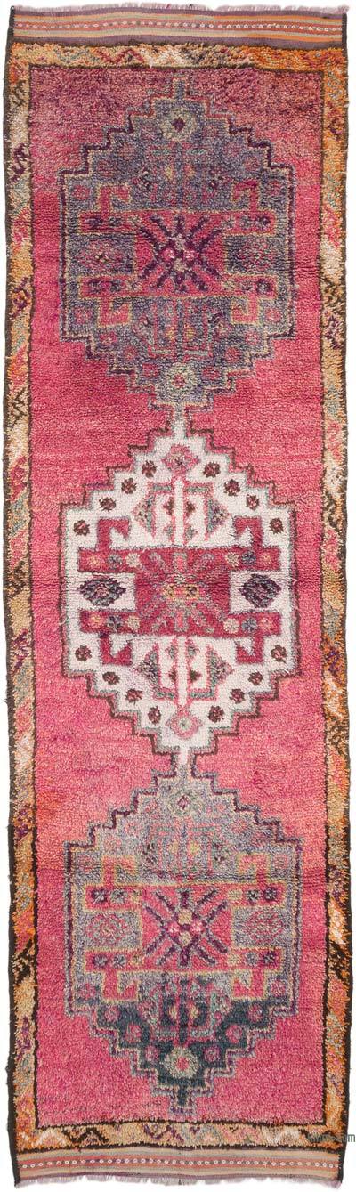Vintage Tribal Runner Rug - 3' 3" x 11' 2" (39" x 134")