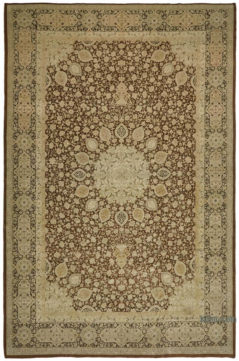New Hand-Knotted Wool Oushak Rug - K0070344