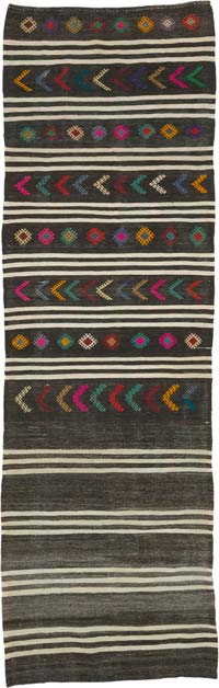 Corredor Vintage Anatolian Kilim - 100 cm x 316 cm