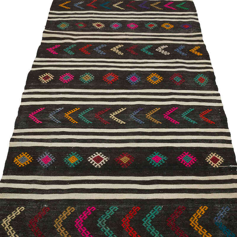 Corredor Vintage Anatolian Kilim - 100 cm x 316 cm - K0070351