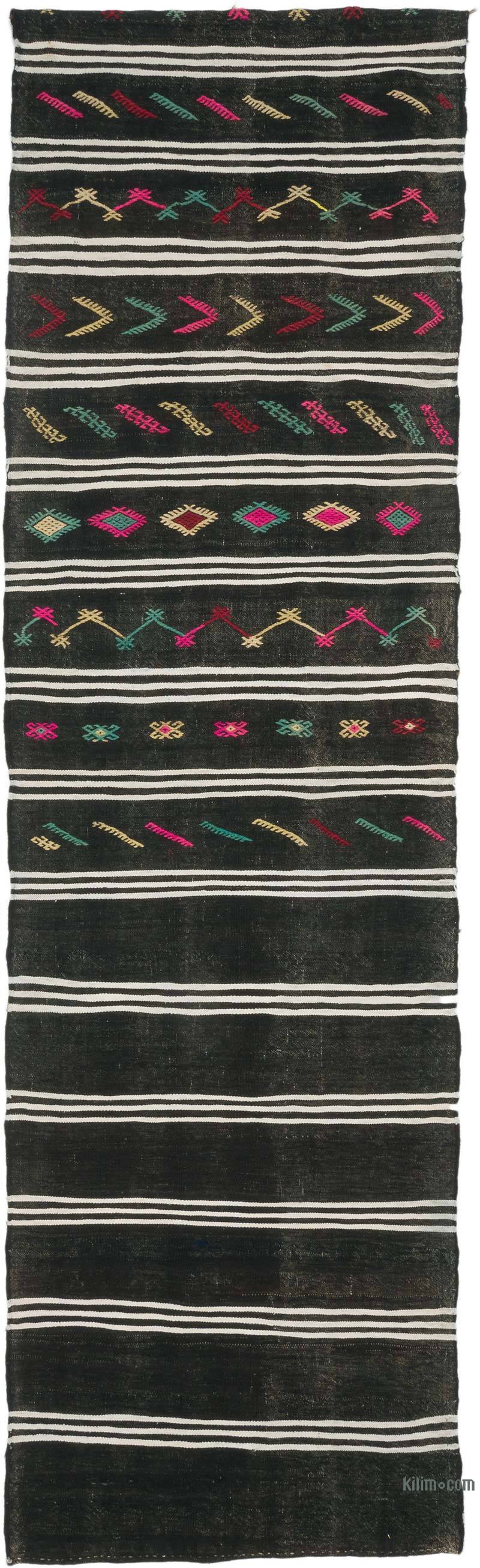 Corredor Vintage Anatolian Kilim - 98 cm x 332 cm - K0070352