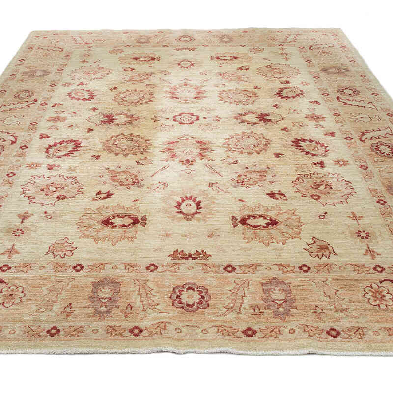 Nueva Alfombra Oushak Tejida a Mano - 187 cm x 250 cm - K0070353