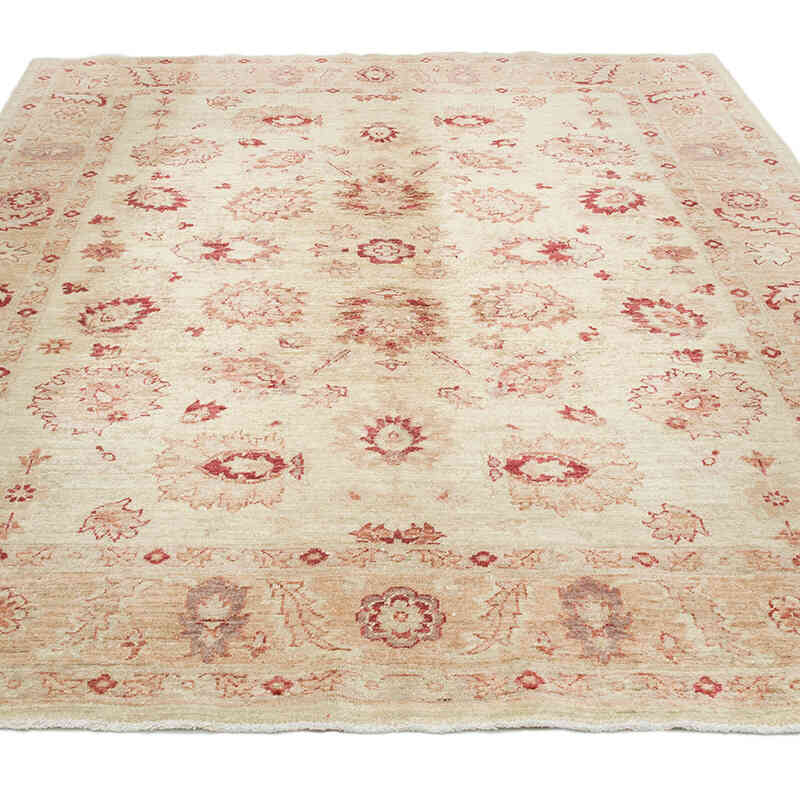 Nueva Alfombra Oushak Tejida a Mano - 187 cm x 250 cm - K0070353