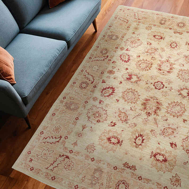 Nueva Alfombra Oushak Tejida a Mano - 187 cm x 250 cm - K0070353