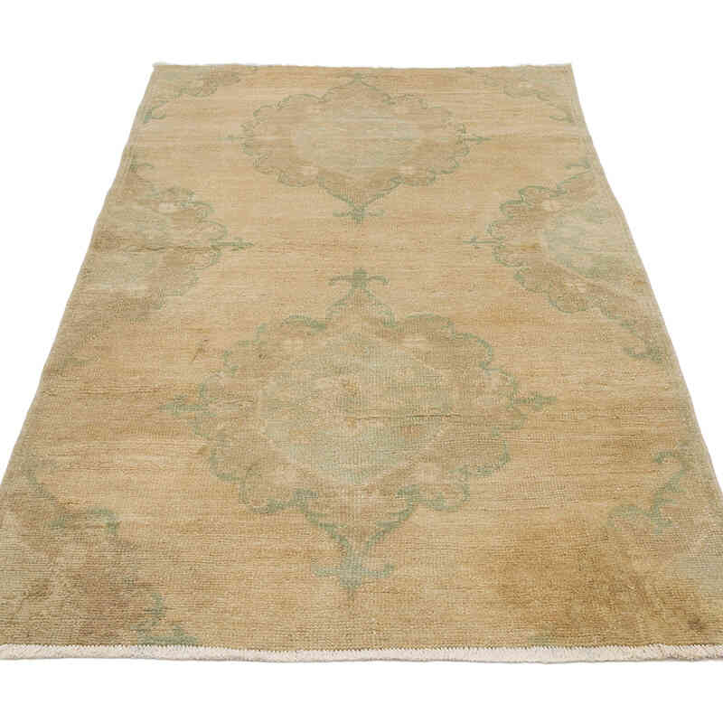 Vintage Turkish Hand-Knotted Rug - 3' 1" x 5' 9" (37" x 69") - K0070355