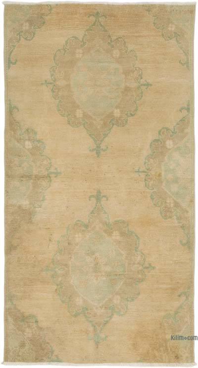 Alfombra Vintage Turca Anudada a Mano - 93 cm x 175 cm