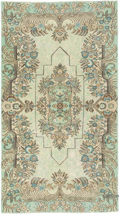 El Dokuma Vintage Halı - 118 cm x 213 cm