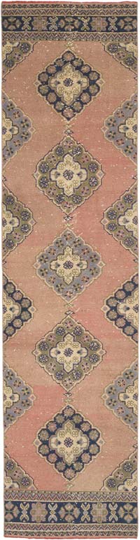 Vintage Anadolu Yolluk - 90 cm x 350 cm