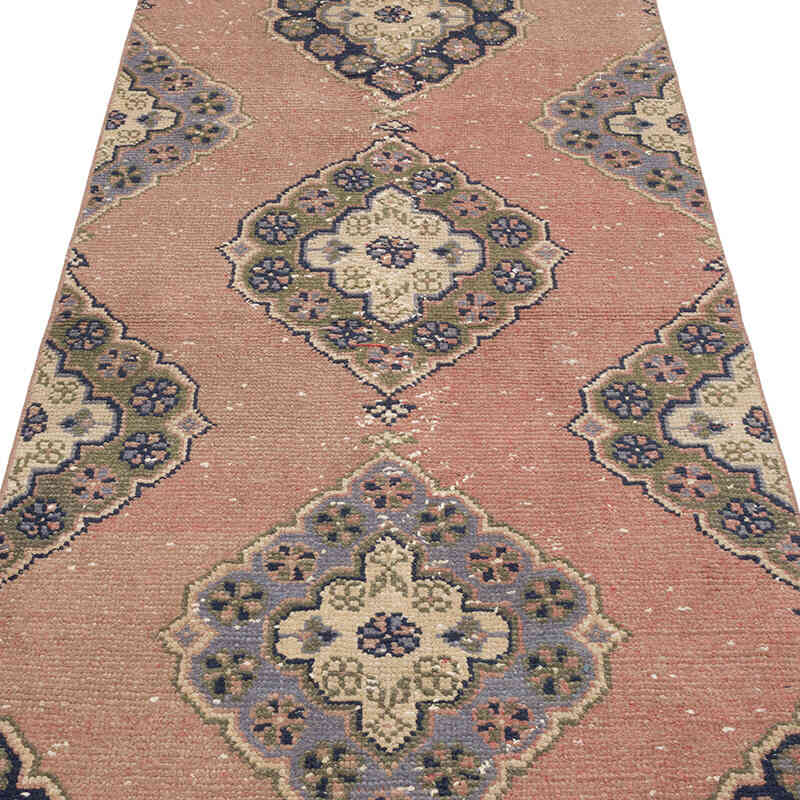 Alfombra Turca Vintage De Pasillo - 90 cm x 350 cm - K0070357