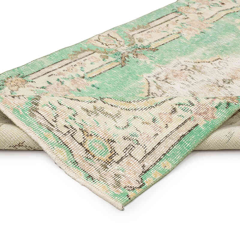 Alfombra Vintage Turca Anudada a Mano - 110 cm x 200 cm - K0070366