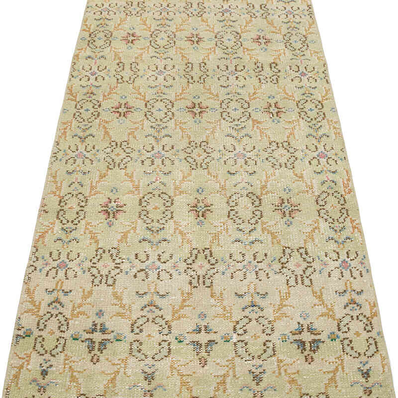 Vintage Turkish Hand-Knotted Runner - 2' 8" x 6' 7" (32" x 79") - K0070370