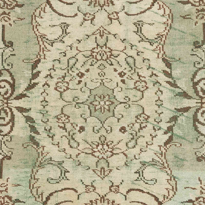 Vintage Turkish Hand-Knotted Rug - 5' 11" x 9' 2" (71" x 110") - K0070371