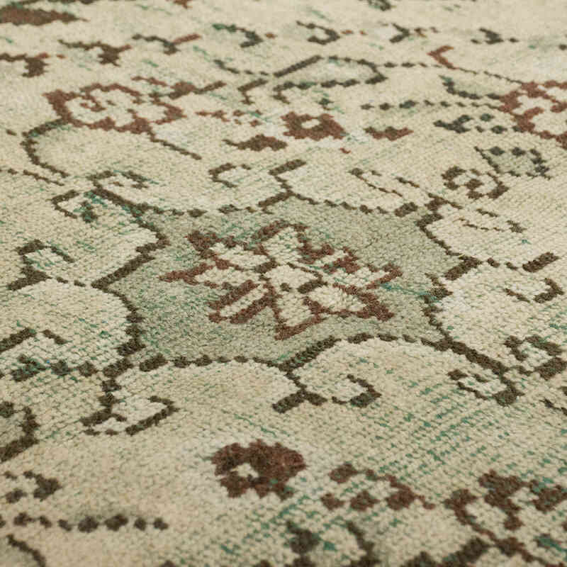 Vintage Turkish Hand-Knotted Rug - 5' 11" x 9' 2" (71" x 110") - K0070371