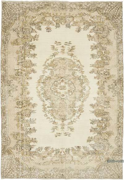 Alfombra Vintage Turca Anudada a Mano - 169 cm x 245 cm