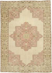 El Dokuma Vintage Halı - 164 cm x 230 cm