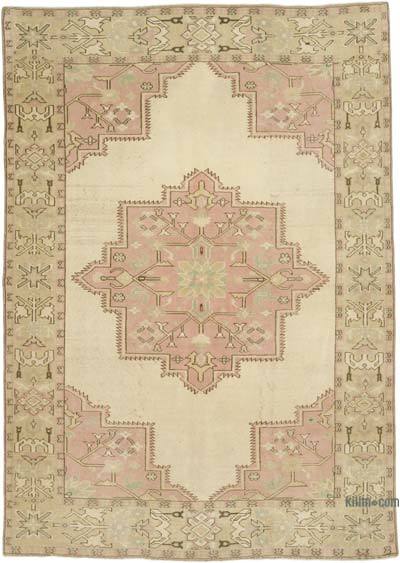 El Dokuma Vintage Halı - 164 cm x 230 cm