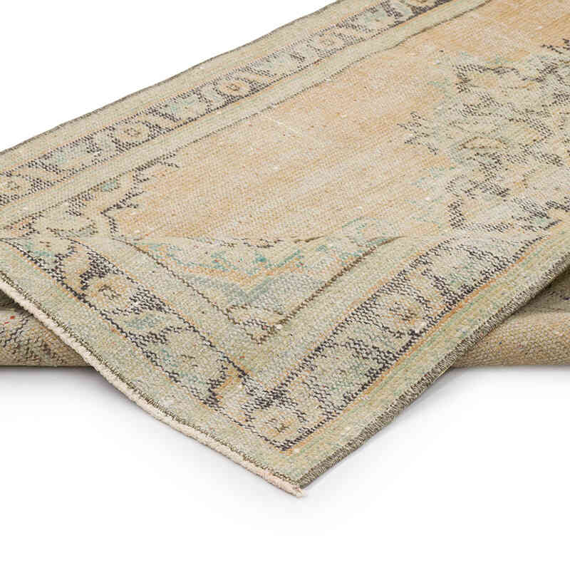 Vintage Turkish Hand-Knotted Rug - 3' 1" x 6' 6" (37" x 78") - K0070387