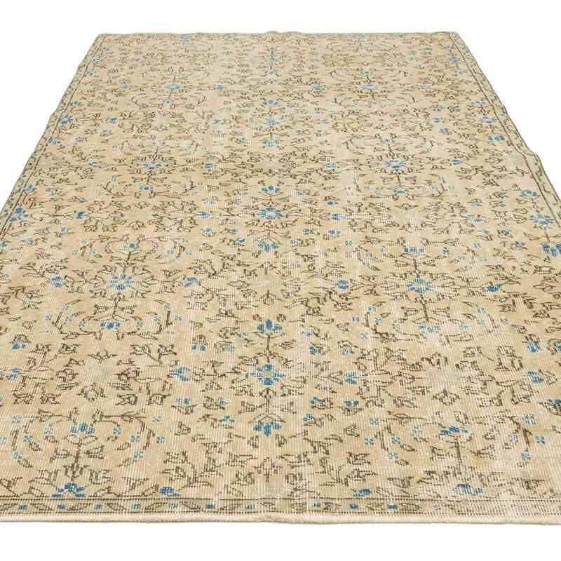 El Dokuma Vintage Halı - 148 cm x 260 cm - K0070392