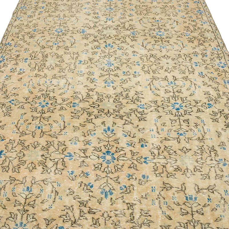 El Dokuma Vintage Halı - 148 cm x 260 cm - K0070392