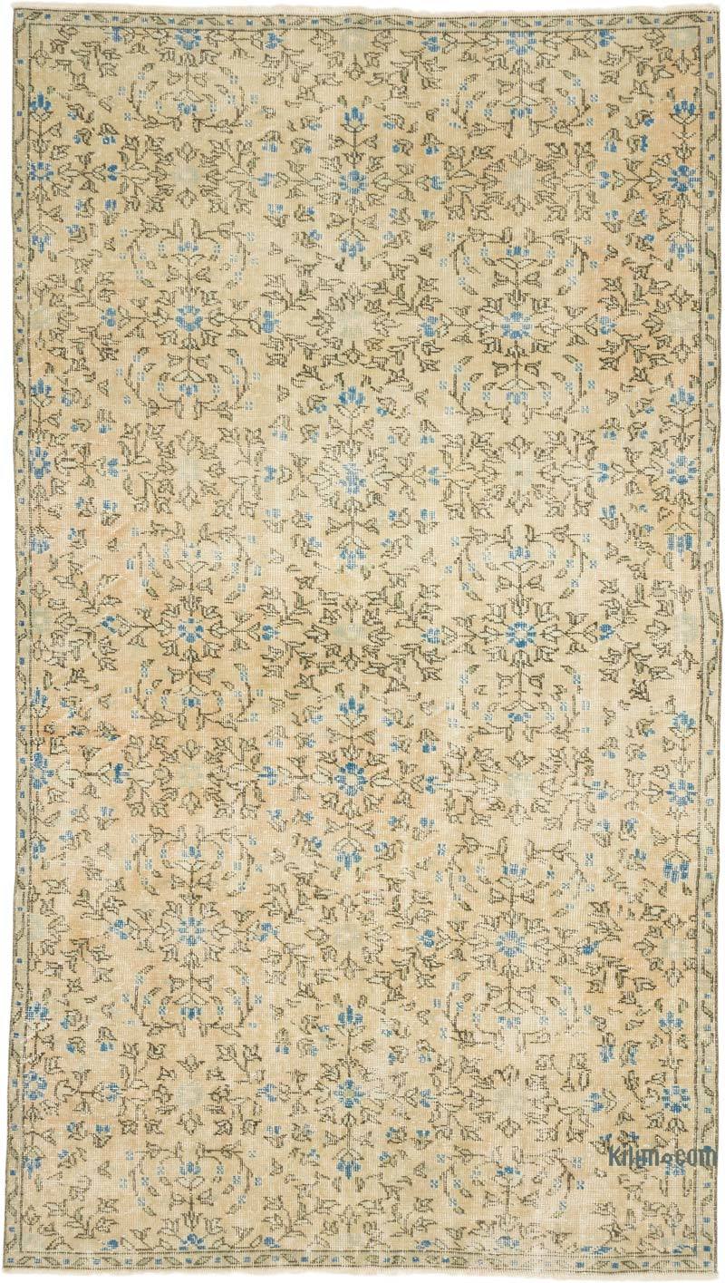 El Dokuma Vintage Halı - 148 cm x 260 cm - K0070392