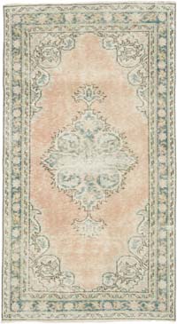 El Dokuma Vintage Halı - 105 cm x 189 cm