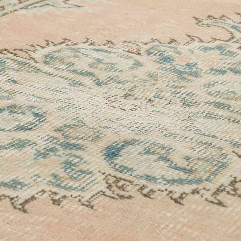 Alfombra Vintage Turca Anudada a Mano - 105 cm x 189 cm - K0070399