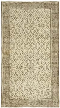 Vintage Turkish Hand-Knotted Rug - 3' 9" x 6' 9" (45" x 81")