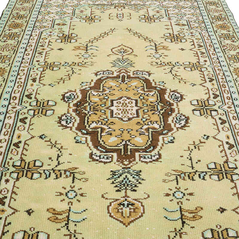 Vintage Turkish Hand-Knotted Rug - 5' 1" x 8' 4" (61" x 100") - K0070407