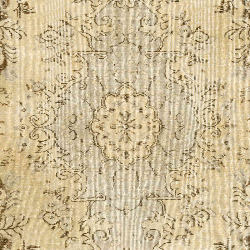 Alfombra Vintage Turca Anudada a Mano - 156 cm x 247 cm - K0070408