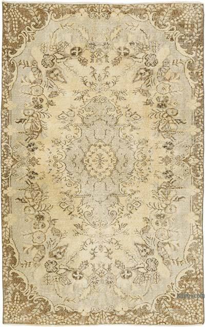 El Dokuma Vintage Halı - 156 cm x 247 cm