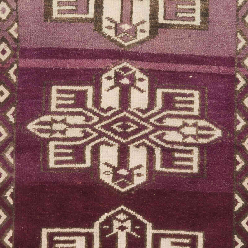 Vintage Tribal Runner Rug - 3' 1" x 13' 9" (37" x 165") - K0070410