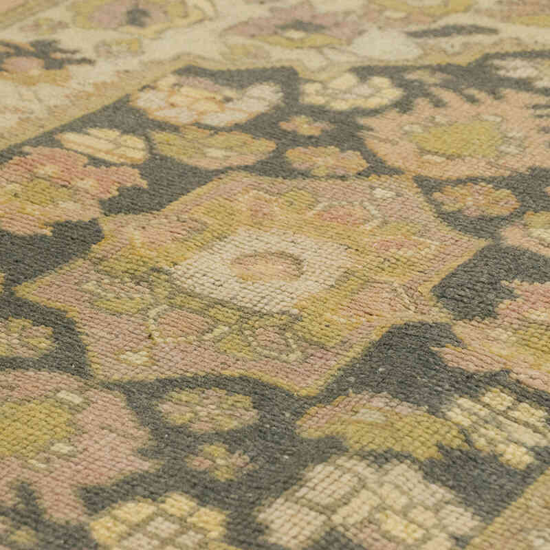 Alfombra Vintage Turca Anudada a Mano - 132 cm x 246 cm - K0070413