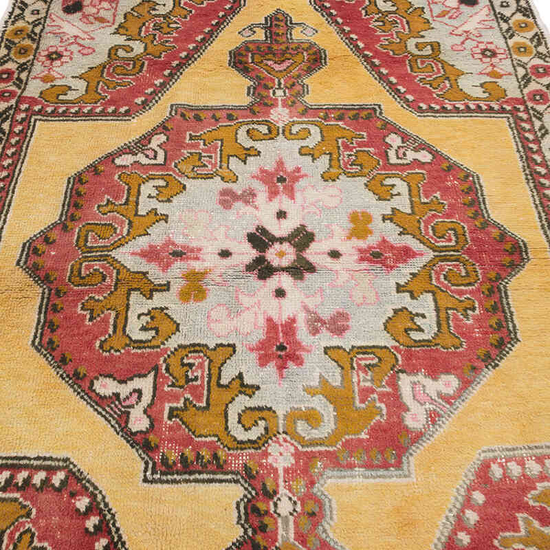 Vintage Turkish Hand-Knotted Rug - 4' 8" x 6' 11" (56" x 83") - K0070415