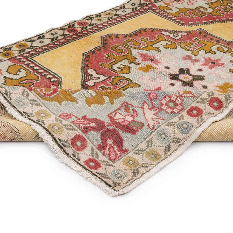 Vintage Turkish Hand-Knotted Rug - 4' 8" x 6' 11" (56" x 83") - K0070415