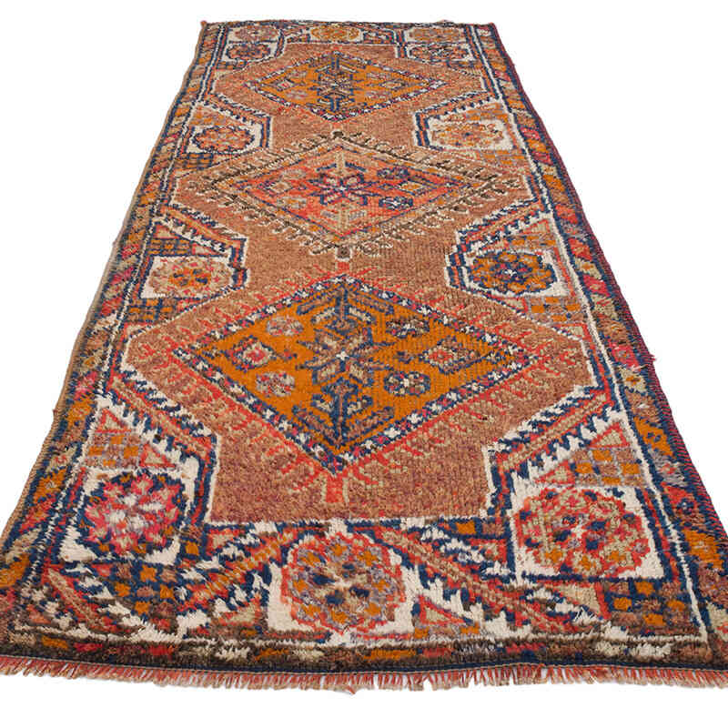 Alfombra Vintage de pasillo - 110 cm x 305 cm - K0070420