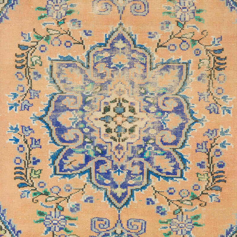 Alfombra Vintage Turca Anudada a Mano - 182 cm x 303 cm - K0070421