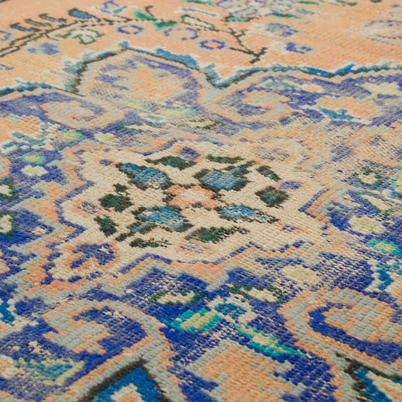Alfombra Vintage Turca Anudada a Mano - 182 cm x 303 cm - K0070421