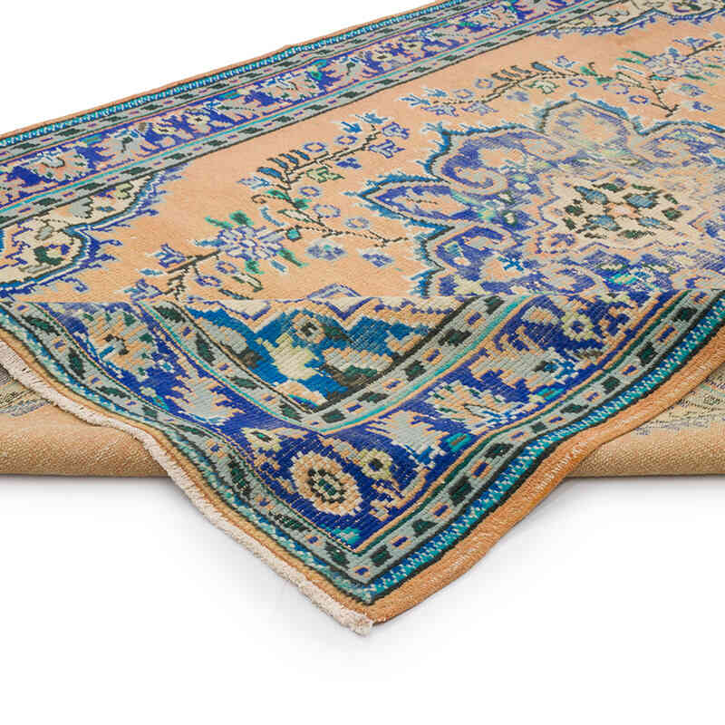 Alfombra Vintage Turca Anudada a Mano - 182 cm x 303 cm - K0070421