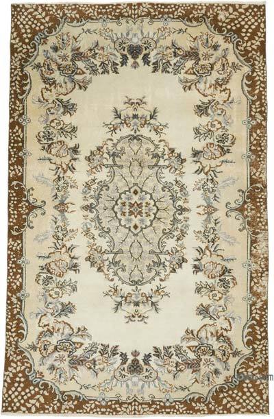 Alfombra Vintage Turca Anudada a Mano - 211 cm x 320 cm