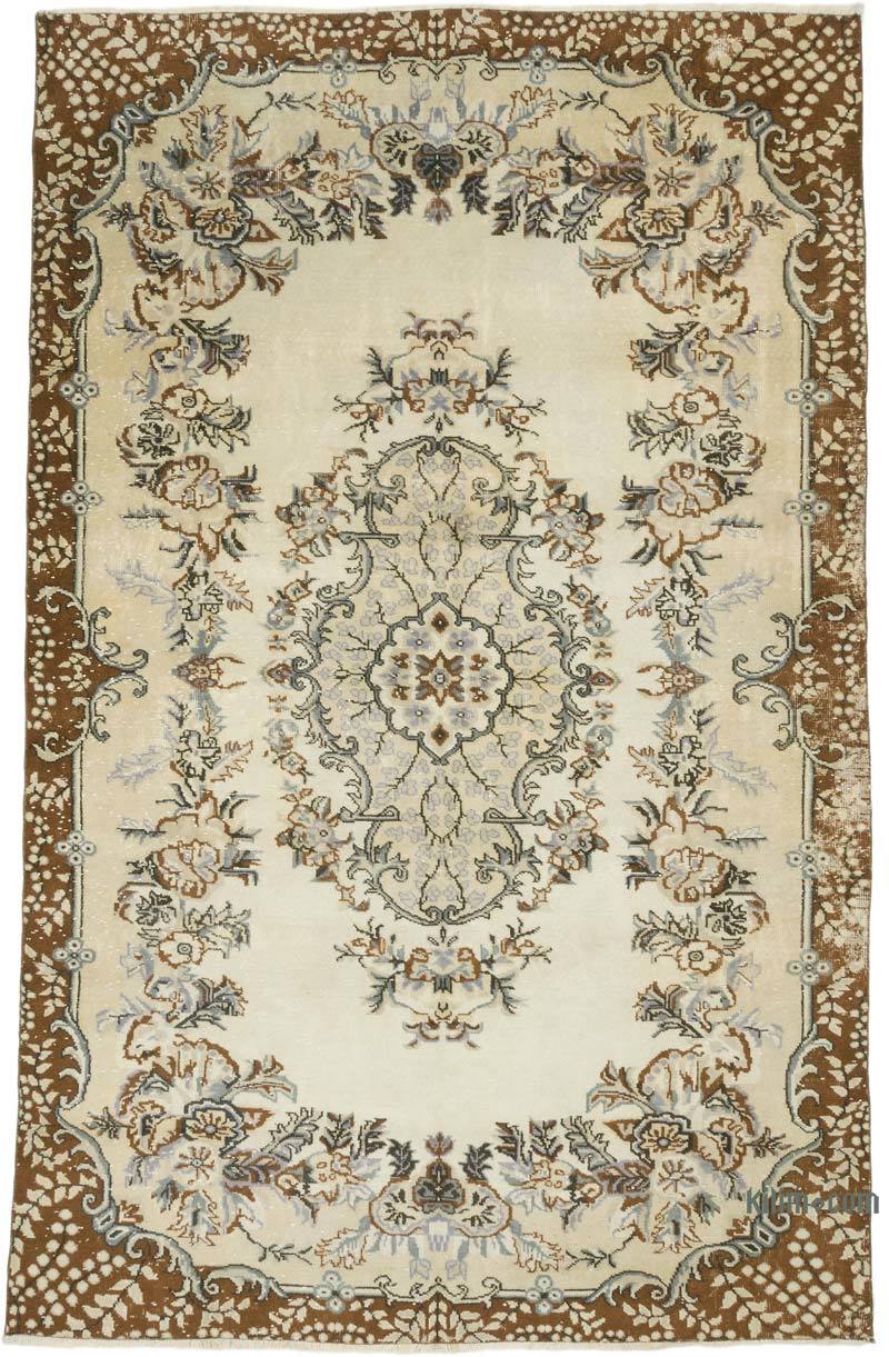 El Dokuma Vintage Halı - 211 cm x 320 cm - K0070422